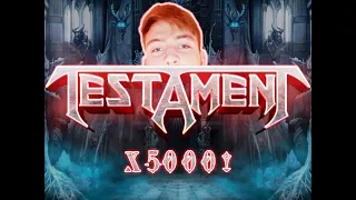 БОЛЬШОЙ ЗАНОС В СЛОТЕ TESTAMENT! X5000!