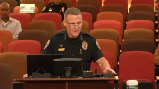 Chandler Police Chief Briefing during City Council Meeting-June 11th