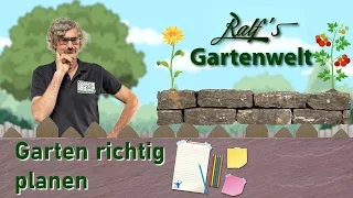 Wie plane ich meinen Garten? Tipps vom Gartenprofi I Ralf´s Gartenwelt