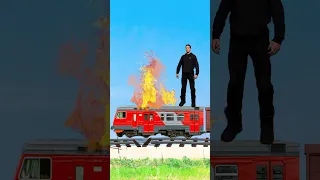 🤔КАК ВЫЖИТЬ, ЕСЛИ ЗАГОРЕЛСЯ ПОЕЗД🔥