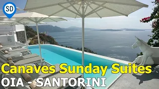 Oia Santorini Luxury Boutique Hotel - Canaves Sunday Suites Tour
