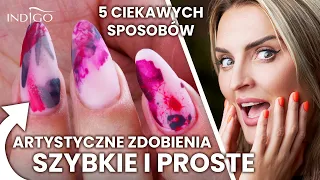 Proste i szybkie wzorki na paznokciach! 5 sposobów na ciekawe paznokcie hybrydowe | Indigo Nails