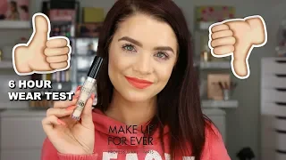 MakeupForever Self Setting Concealer Review & 6 Hour Wear Test