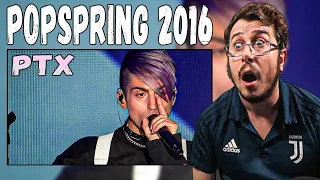 🇮🇹 Italian FIRST TIME REACTION to Pentatonix Popspring 2016