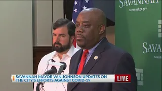 Savannah mayor updates city's efforts against COVID-19