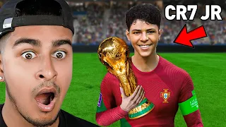 I Won The World Cup With Ronaldo Jr