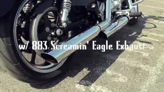 Harley Davidson 2013 Sportster® 883 SuperLow® w/ "883 Screamin' Eagle Exhaust"