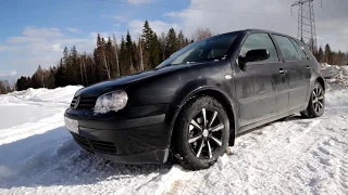 Идеальный первый автомобиль до 200 тысяч. VW golf IV