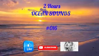 😴🌴 SEA SOUND #016¤ OCEAN SOUND ¤ OCEAN WAVES ¤ NATURE SOUND ¤ ASMR ¤ 2 Hours