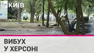 У Херсоні підірвали автомобіль колаборанта Савлученка