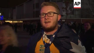 Fans in Sweden react to Ukraine's Eurovision win