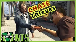 GTA 5 PC SIDE MISSION Random Events: All Chase Thieves events city and country