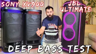 JBL Partybox Ultimate VS 2 Sony XV900 Low Frequencies test