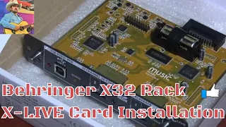 X LIVE Card para Behringer X32 Rack