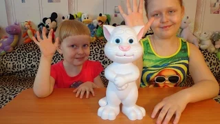 Кошка Анжела говорящая интерактивная игрушка из компьютерной игры My Talking Angela