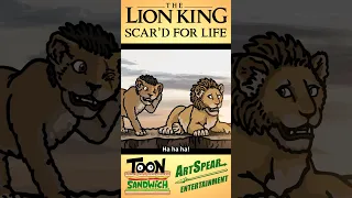 The Lion King's Unlucky Brother - TOON SANDWICH #funny #disney #lion #animation #shorts