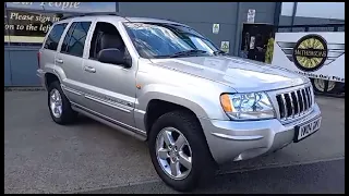 2004 JEEP GR CHEROKEE CRD OV-LAND A | MATHEWSONS CLASSIC CARS | 1 & 2 SEPTEMBER 2023