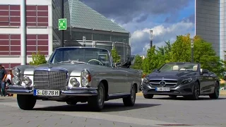 Mercedes S-class Cabriolet - A217 and W112