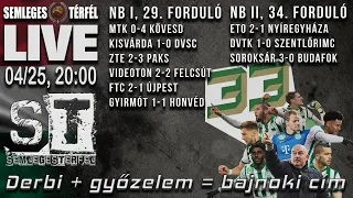 ST Live - Derbi + győzelem = bajnoki cím