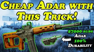 Cheap Adar with this Trick & more! - 12.11 Weapons guide - Escape from Tarkov.