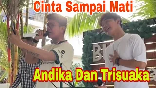 Cinta Sampai Mati Trisuaka dan Andika bernyanyi bersama