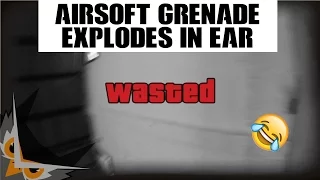 Airsoft Grenade Explodes in Ear at Miami Airsoft