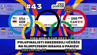 1 na 1 No. 43 | Polufinalisti obezbedili učešće na Olimpijskim igrama u Parizu!