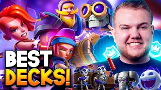 BEST DECKS FOR DOUBLE EVOLUTION TOURNAMENT! - Clash Royale