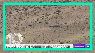 US Military: 5 Marines killed in aircraft crash in the desert