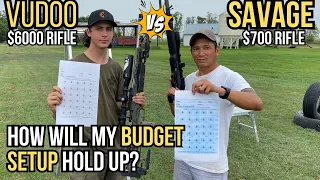 Savage B22 Precision vs Vudoo V22! 22lr FLY SWATTER CHALLENGE @ 50 yards & 100 yards!