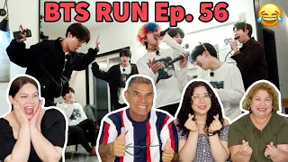 BTS RUN Ep. 56 ✨ #4 | Reacción EN FAMILIA!! ❤️