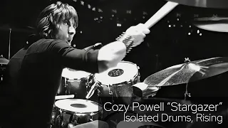 Cozy Powell "Stargazer" Isolated Drums