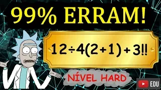 VOCÊ CONSEGUE RESOLVER ?? TEM CERTEZA ?!! Qual o Valor da expressão ?