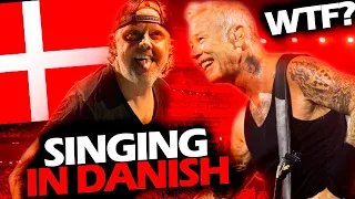 LARS ULRICH SINGING IN DANISH #METALLICA