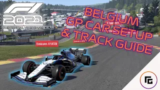 F1 2021 Belgian GP Car Setup and Track Guide