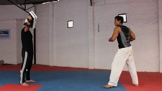 360 Hammer kick