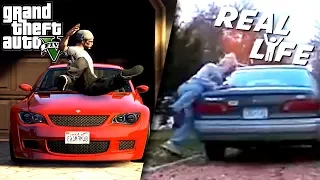 GTA 5 VS REAL LIFE 4 ! (fun, fail, stunt, ...)