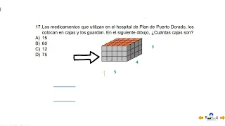 OLIMPIADA DEL CONOCIMIENTO I Fase sector 2024 I P 17 I ¿Cuántas cajas son ?