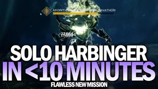 Solo Flawless Harbinger in Under 10 Minutes [Destiny 2]