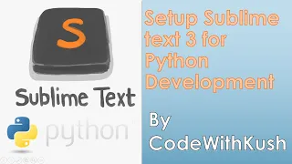 Setup Sublime text 3 for Python Development