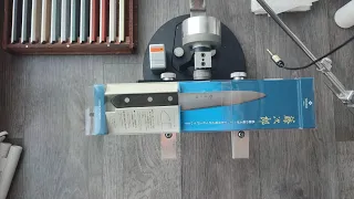 Заточка универсального кухонного ножа Tojiro Western VG-10 (F-313), абразивами Косим Pro Oil