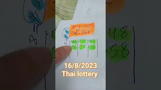 Thai lottery 16/8/2023