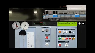 Moscow Simulator Metro 2D.Филевская и арбатской Покровская линия на русиче.81-740.