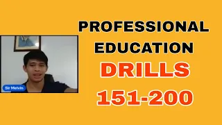 NEW PROFESSIONAL EDUCATION INTENSIVE DRILLS AND RATIONALIZATION