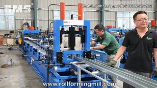 C Purlin Solar Structure Roll Forming Machine（Máquina laminadora de estructura solar C purlin）