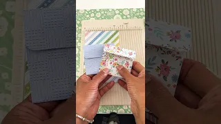 TUTORIAL 💌  DIY Mini Envelopes using 4”x6” paper #diy #papercraft  #scrapbooking #diyenvelope
