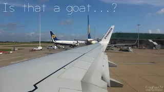 [4K] Ryanair | Boeing 737-800 | London Stansted Takeoff