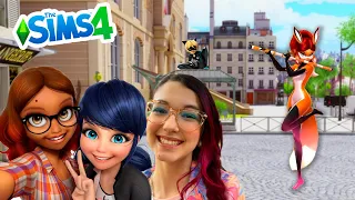 FIZEMOS a RENA ROUGE e a ALYA CÉSAIRE no THE SIMS 4 (Miraculous Ladybug) | Família Luluca