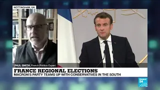 Macron's party teams up with conservatives for regional elections in south