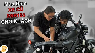 DỊCH VỤ CÒ XE - Mua Dùm Xe Cũ Yamaha XSR155 Cho Khách - Xe Ôm Shop